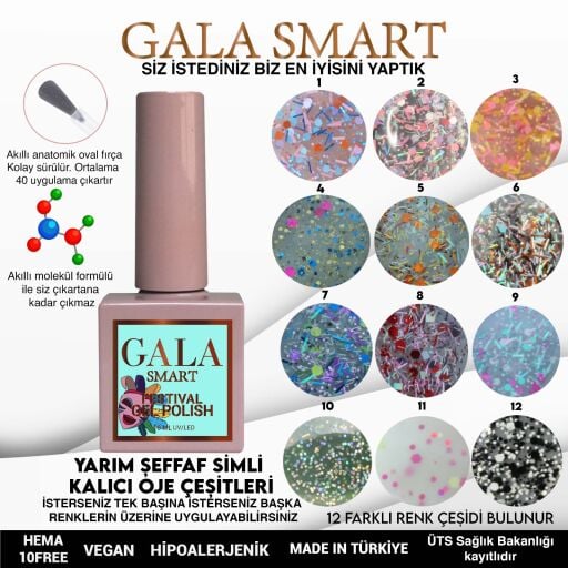 GALA SMART FESTİVAL SERİ 10 ml